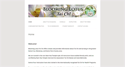 Desktop Screenshot of bloominglotustaichi.com